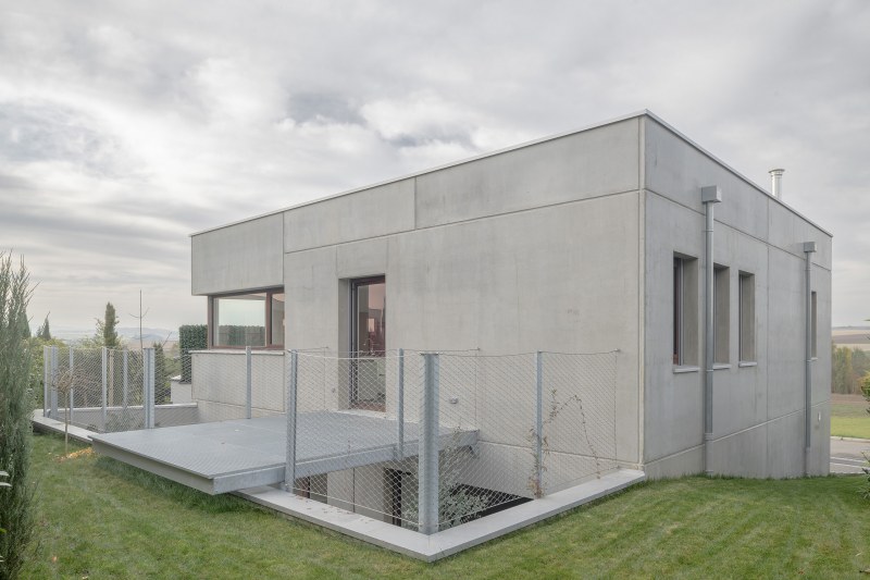 maison individuelle neuve moderne