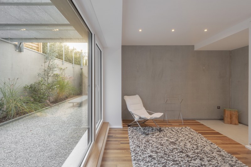 maison individuelle neuve moderne