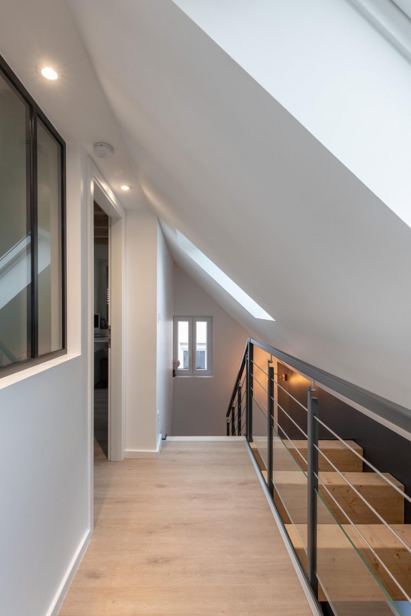 rénovation transformation d'un immeuble en appartement
