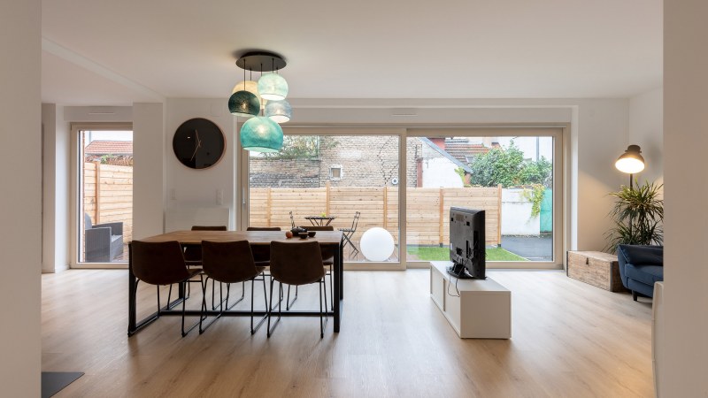 rénovation transformation d'un immeuble en appartement